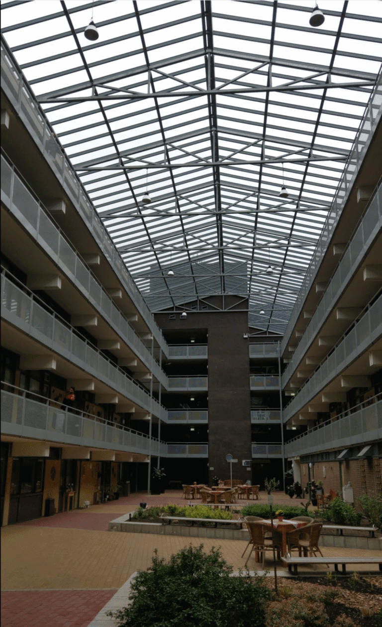 NEN 6093 Atrium, niet-besloten