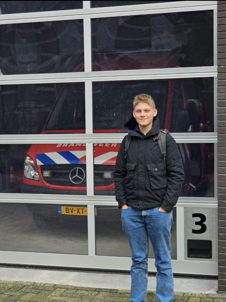 Joel loopt een dag mee